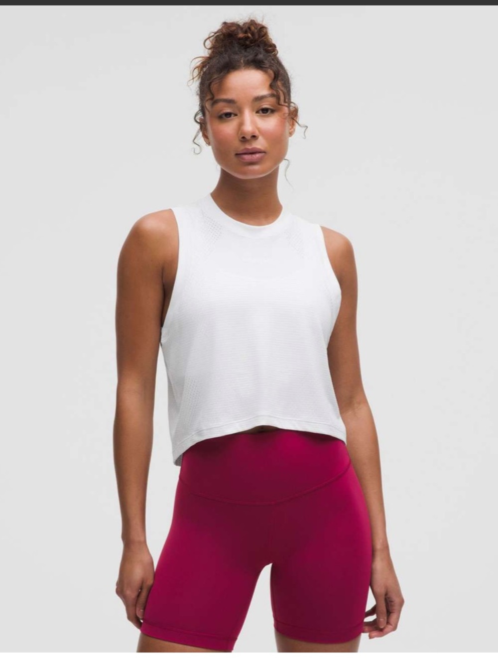 Lululemon Swiftly Cropped oversized tank